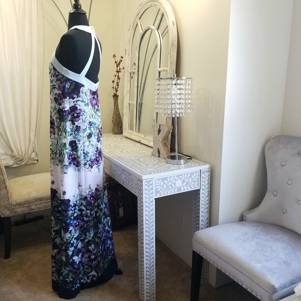 🔥LAST 1🔥NWT TED BAKER FLORAL MAXI DRESS - Picture 8 of 9